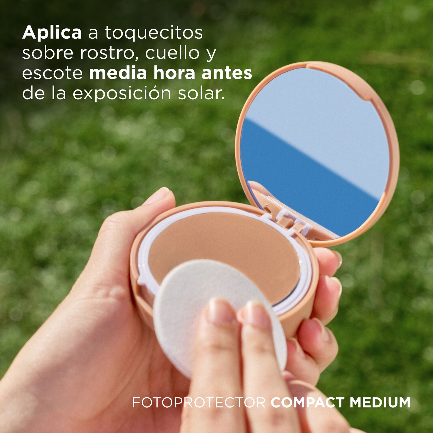 FOTOPROTECTOR COMPACT SPF50 (PROTECTOR SOLAR EN MAQUILLAJE COMPACTO)